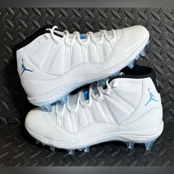Air Jordan 11 Retro Mid TD Football Cleats Legend Blue Mens‎ Size 12